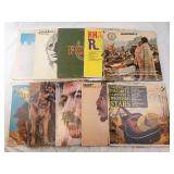 Vintage 1960s-70s LP Record Collection - Assorted 12-Inch Vinyl Albums (Untested)