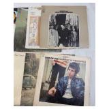 Vintage Vinyl LPs Collection - Bob Dylan, Simon & Garfunkel, Chubby Checker & More  (Untested)