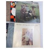Vintage Vinyl LPs Collection - Bob Dylan, Simon & Garfunkel, Chubby Checker & More  (Untested)