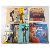 Vintage Vinyl LP Records Collection - 1960s-1970s Rock, Country & Gospel  (Untested)