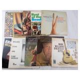 Vintage Vinyl LP Records Collection - 1960s-1970s Rock, Country & Gospel  (Untested)