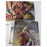 Vintage Vinyl LP Records Collection - 1960s-1970s Rock, Country & Gospel  (Untested)