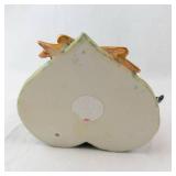 Frog Couple Figurine - Our Pad on Heart Base