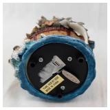 Sankyo Noah's Ark Musical Snow Globe - 2-Tier Glass Orbs, Giraffe Tower & Animal Ship Base