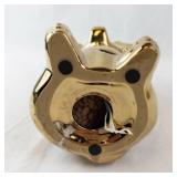 Elephant Spice Holder Air Freshener - Gold Tone
