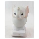Precious Moments Elephant Figurine on Wheel Base - Indonesia - Model 15970