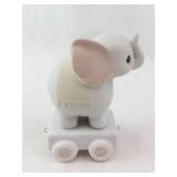 Precious Moments Elephant Figurine on Wheel Base - Indonesia - Model 15970