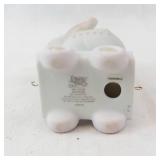 Precious Moments Elephant Figurine on Wheel Base - Indonesia - Model 15970