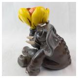 Character Collectibles Elephant Figurine 2004 - Yellow Flower on Trunk