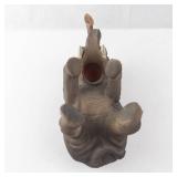 Elephant Wine Bottle Holder – Resin Figurine Display Stand