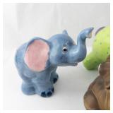 Elephant Figurines - (Lot of 5)