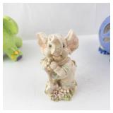 Elephant Figurines - (Lot of 5)