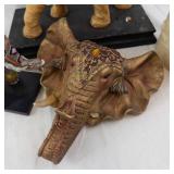 Elephant Figurines - (Lot of 4)
