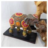 Elephant Figurines - (Lot of 4)
