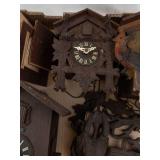 Cuckoo Clocks Parts (Lot of 4) (Parts/Need Repairs)