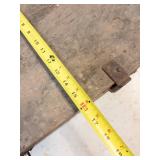 Belber Trunk & Bag Co 1942 Vintage Travel Trunk with Metal Hardware