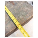 Antique Wooden Chest - Weathered Storage Trunk with Rope Handles