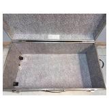 Black Flight Case with Aluminum Corner Protectors and Latches