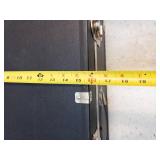 Black Flight Case with Aluminum Corner Protectors and Latches