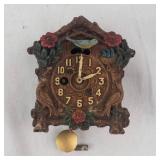 Small August C. Keebler Co. Chicago IL Mini Art Deco Clock