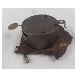 Small August C. Keebler Co. Chicago IL Mini Art Deco Clock