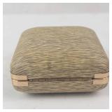 Ingraham Luminous West Germany Wristwatch - Gold-Tone Travel Case