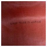 Phinney-Walker Travel Alarm Clock - Red Leather Case, Gold Tone