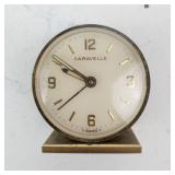 Caravelle Boutique Jewelled Alarm Clock - 7 Jewels, Swiss, Base Metal