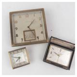 Brass Dial Timer Assemblies - Vintage Industrial (Lot of 3)
