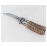Arthur Salming Pruning Shears - Made in Germany - Wooden Handles