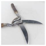 Arthur Salming Pruning Shears - Made in Germany - Wooden Handles