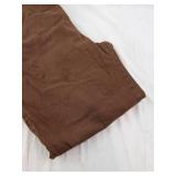 Brown Corduroy Pants - 5-Pocket Trousers, Button Fly