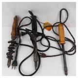 Vintage Electric Calrod Soldering Irons - 115V 100W (Lot of 3)