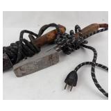 Vintage Electric Soldering Irons with Wood Handles (Lot of 2)