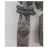 Vintage Electric Soldering Irons with Wood Handles (Lot of 2)