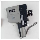 Honeywell Elmo Zoom 82 8mm Movie Camera with Leather Case & Filter Box (Untested)