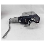 Honeywell Elmo Zoom 82 8mm Movie Camera with Leather Case & Filter Box (Untested)