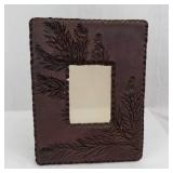 Handmade Iron Picture Frames - Fern Embossed (Lot of 2)