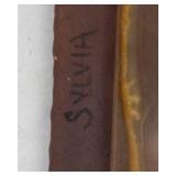 Handmade Iron Picture Frames - Fern Embossed (Lot of 2)