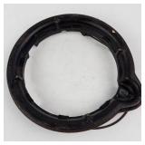 Vintage Cast Iron Waffle Plates - Coiled-Handle Griddles