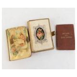 Antique Miniature Bible Set - 3 Booklets Including Rules for Holy Living
