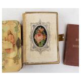 Antique Miniature Bible Set - 3 Booklets Including Rules for Holy Living