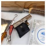 Vintage Mixed-Tool lot and Small Wooden Tool Box