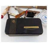 Vintage Mixed-Tool lot and Small Wooden Tool Box