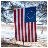 Betsy Ross 13-Star Flag - Circle of Stars on Blue Canton, 13 Stripes (NO SHIPPING)