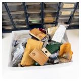 Unit Drawer Storage Cabinets with Clock Parts Drawers (set of 4)