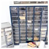 Unit Drawer Storage Cabinets with Clock Parts Drawers (set of 4)