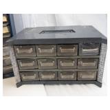 Unit Drawer Storage Cabinets with Clock Parts Drawers (set of 4)