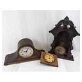 Mantel clock parts