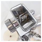 Rival Grind-O-Mat Meat Grinder - Vintage Manual with Attachments